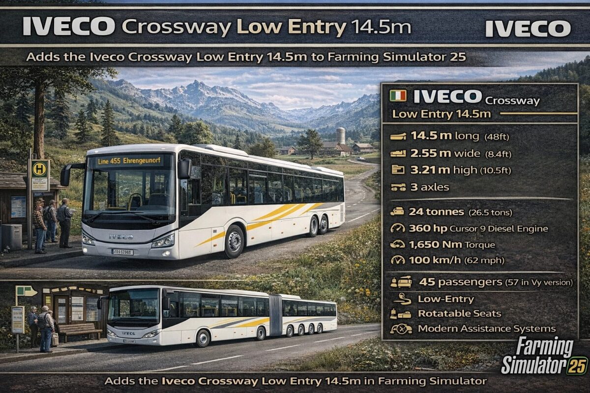 Iveco Crossway LE 14,5m - Thumbnail 1