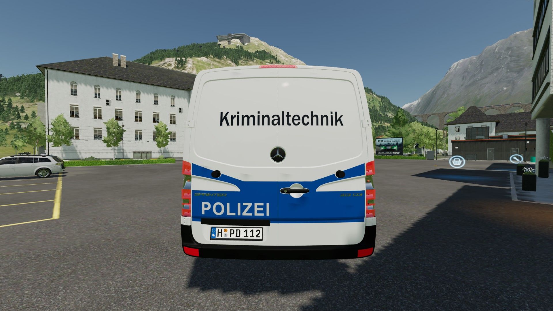 Mercedes Benz Sprinter - Police Forensic Science Skin - Thumbnail 1
