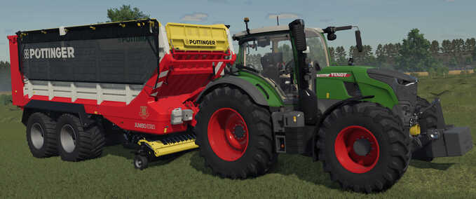 Forage Wagons Pöttinger Jumbo 8380 DB Farming Simulator mod