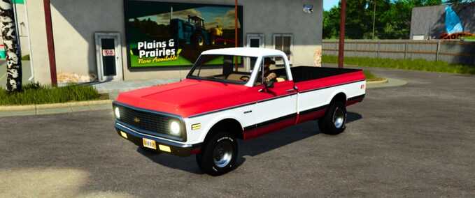 Cars 1970 Chevy C10 Farming Simulator mod