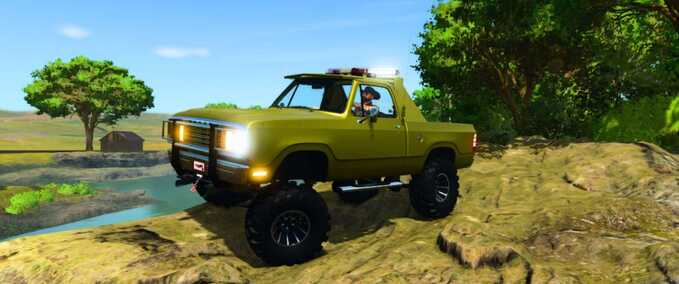Cars 1977 Dodge Power Wagon Farming Simulator mod