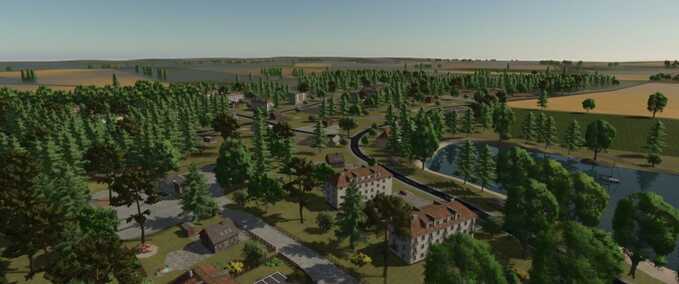 Maps Lausitzer Landscapes 4x Farming Simulator mod