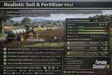 Realistic Soil & Fertilizer Mod Thumbnail
