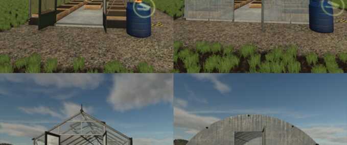 Gewächshäuser Kleine Gewächshäuser Landwirtschafts Simulator mod