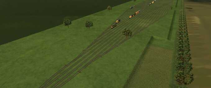 Placeable Objects Placeable Railroad Track Farming Simulator mod