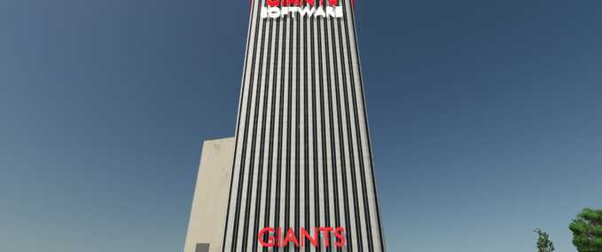 Silos Farm Silo - GIANTS Software Style Farming Simulator mod