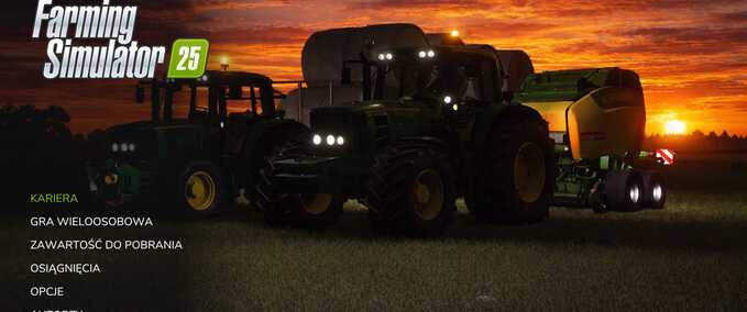 Textures Custom Menu Backgrounds Farming Simulator mod