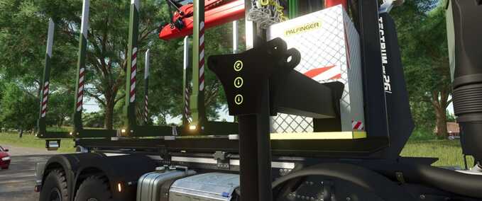 HKL Forestry Platform with Crane Mod Image