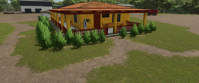 Dekoration Haus mit undichtem Dach Landwirtschafts Simulator mod
