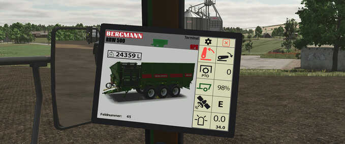 Prefab Bergmann Displays (Prefab) Farming Simulator mod