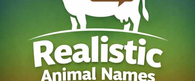 Gameplay Realistic Animal Names Farming Simulator mod