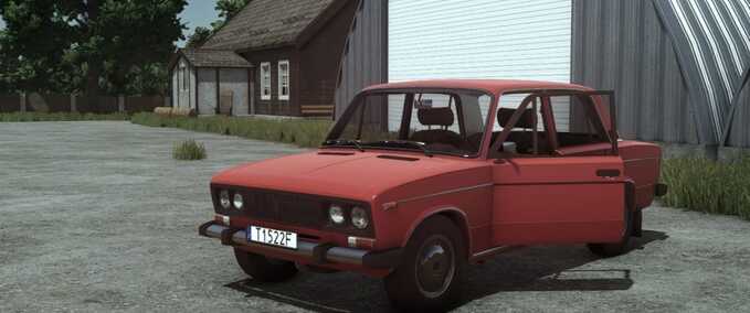 Cars Lada 2106 (1600) Farming Simulator mod