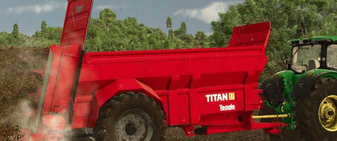 Miststreuer Teagle Titan 17 Landwirtschafts Simulator mod