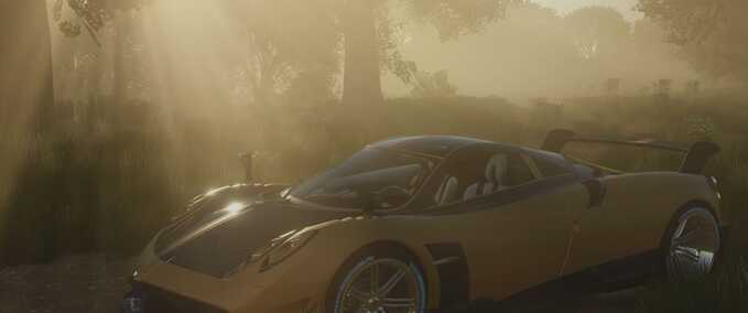 Cars Pagani Huayra BC 2016 Farming Simulator mod