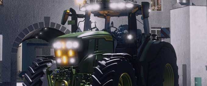 John Deere John Deere 6R Customized Edition Farming Simulator mod