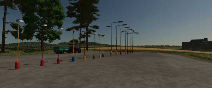 Dekoration CSSR Lampenpaket Landwirtschafts Simulator mod