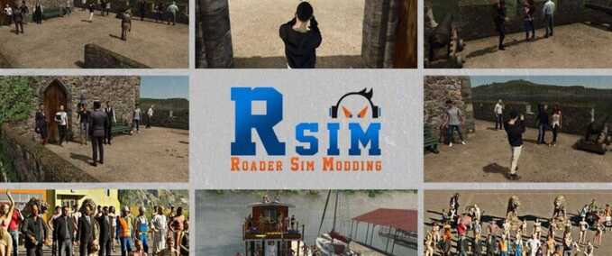 Dekoration Platzierbare Charaktere für Rollenspiele Landwirtschafts Simulator mod