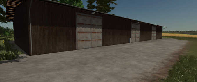 Schuppen Stahlhalle Landwirtschafts Simulator mod