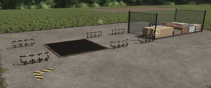 Silos Unterirdisches Lager Landwirtschafts Simulator mod
