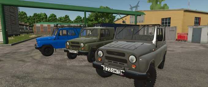 Cars UAZ 469 Farming Simulator mod