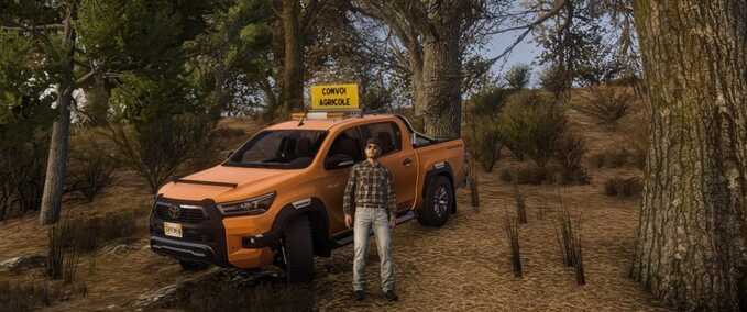 Cars Toyota Hilux Agricultural Edition Farming Simulator mod
