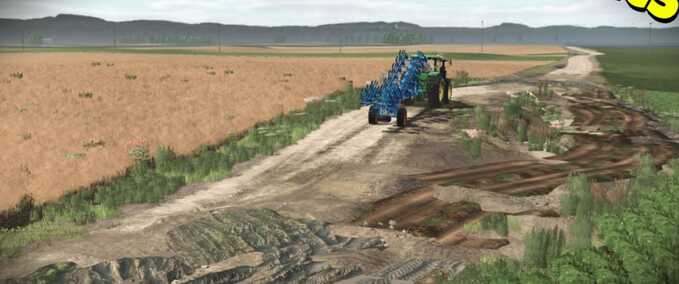 Maps Dunareni X4 – Row Crop System Farming Simulator mod