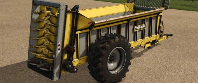 Miststreuer Tubeline Nitro 750 Miststreuer Landwirtschafts Simulator mod