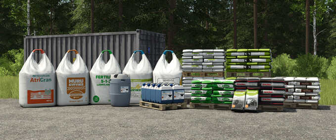 Sonstige Anbaugeräte Finnische Big Bags und Paletten Pack Landwirtschafts Simulator mod