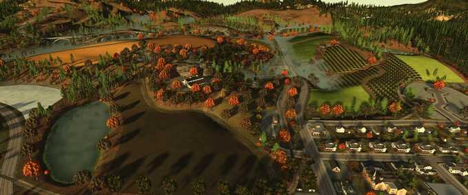 Maps AgroForests Landwirtschafts Simulator mod