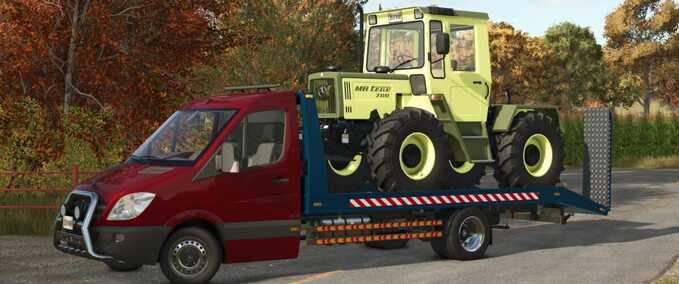 Trucks Mercedes Benz Sprinter Tow Truck Farming Simulator mod