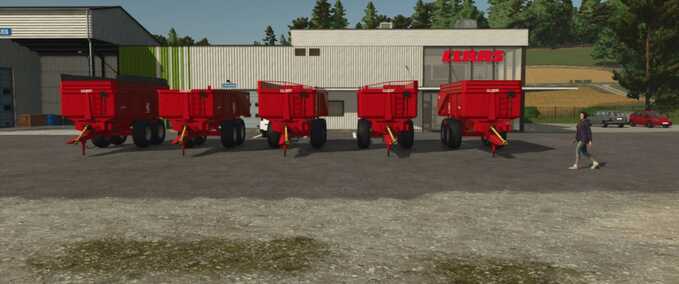 Trailers Gilibert PRO1300 Farming Simulator mod