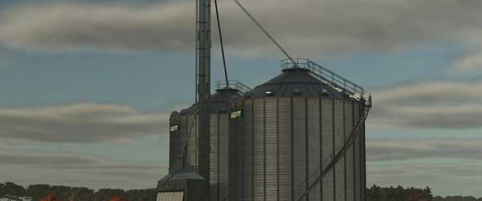 Silos Agi Flachboden-Bin-Trockner Landwirtschafts Simulator mod