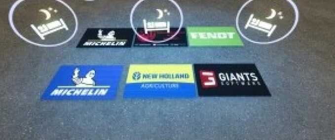 Platzierbare Objekte Fußmatte mit Schlafauslöser Landwirtschafts Simulator mod