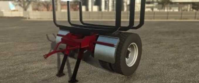 Dollies Selbstgemachter Holzanhänger Landwirtschafts Simulator mod