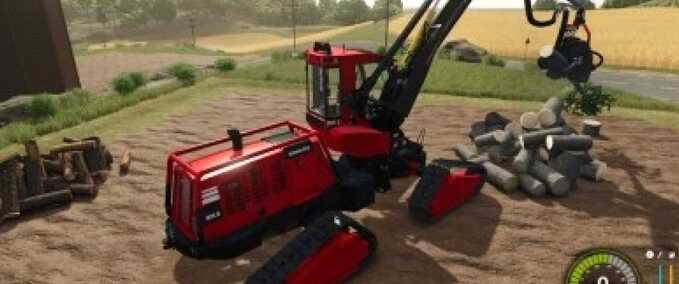 Sonstige Selbstfahrer Komatsu Harvester 911 Landwirtschafts Simulator mod