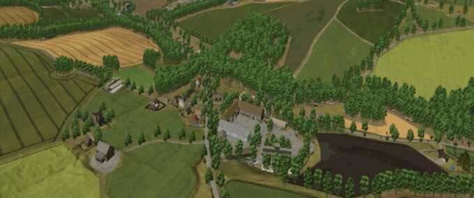 Maps Chvojnica pri Myjave Map Farming Simulator mod