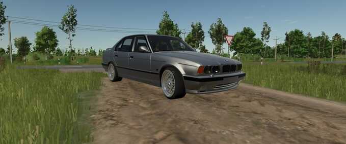 Cars BMW E34 Farming Simulator mod