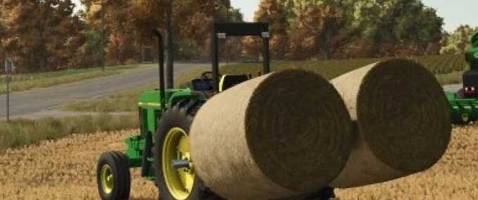 Sonstige Anbaugeräte Frontier HS2004 - 3-Punkt-Vierfachzinken-Heuspieß Landwirtschafts Simulator mod