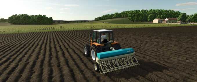 Seeders Sulky Master 3/4m Seeder Farming Simulator mod