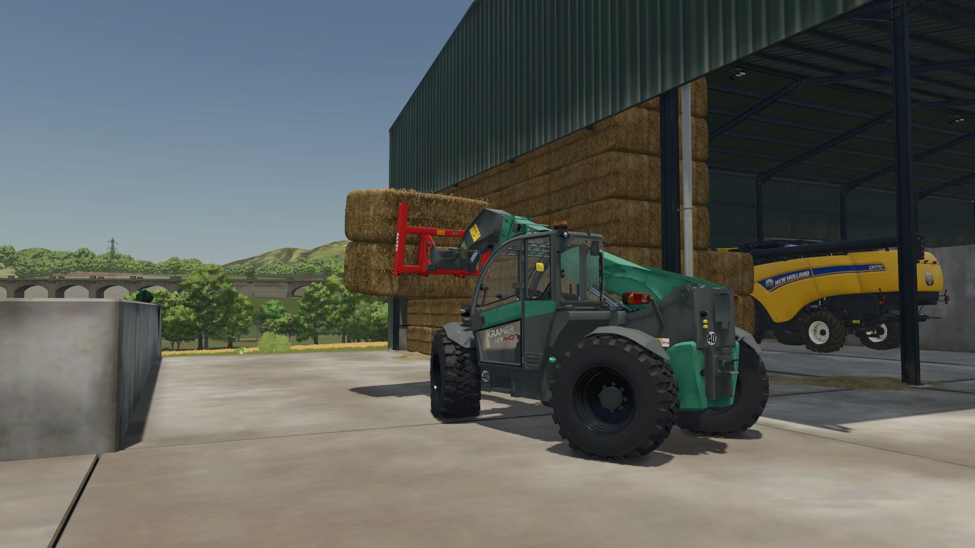 Kramer KT407 Teleskoplader - Thumbnail 1