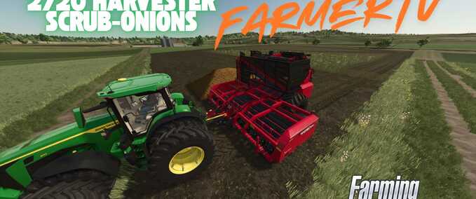 Sonstige Anbaugeräte Amity 2720 Zwiebelernter Landwirtschafts Simulator mod