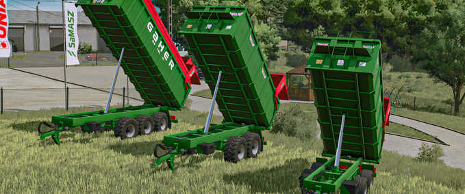 Trailers Gaher Metallic Tipping Trailer Pack Farming Simulator mod