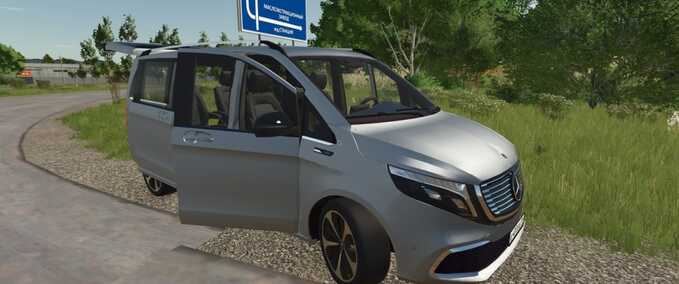 Cars Mercedes-Benz EQ Farming Simulator mod