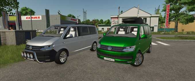 Cars Volkswagen T6 2016 Farming Simulator mod
