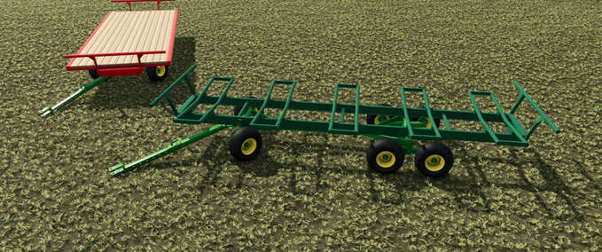bale transport John Deere 1275 Bale Wagons Farming Simulator mod