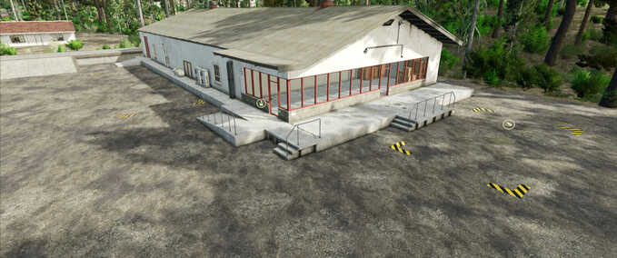 Silos Ballenspeicher und Palettenlager Landwirtschafts Simulator mod