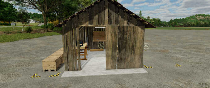Fabriken Alte Tischlerhütte Landwirtschafts Simulator mod