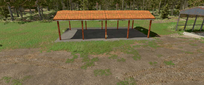 Schuppen Rostiger Schuppen Landwirtschafts Simulator mod