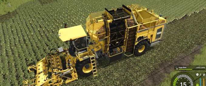 Sonstige Selbstfahrer Ropa Panther Erntepack für Wurzelgemüse und Gemüse Landwirtschafts Simulator mod