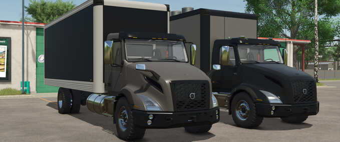 Trucks Volvo VNX 300 Box Truck Farming Simulator mod